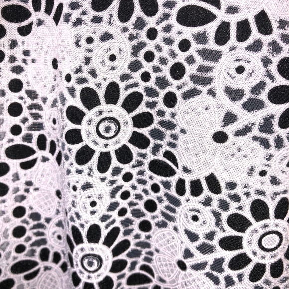 📌 Beige by eci Work to Weekend Ready Rayon Mix Lace Optic Sleeveless Dress - Picture 5 of 15